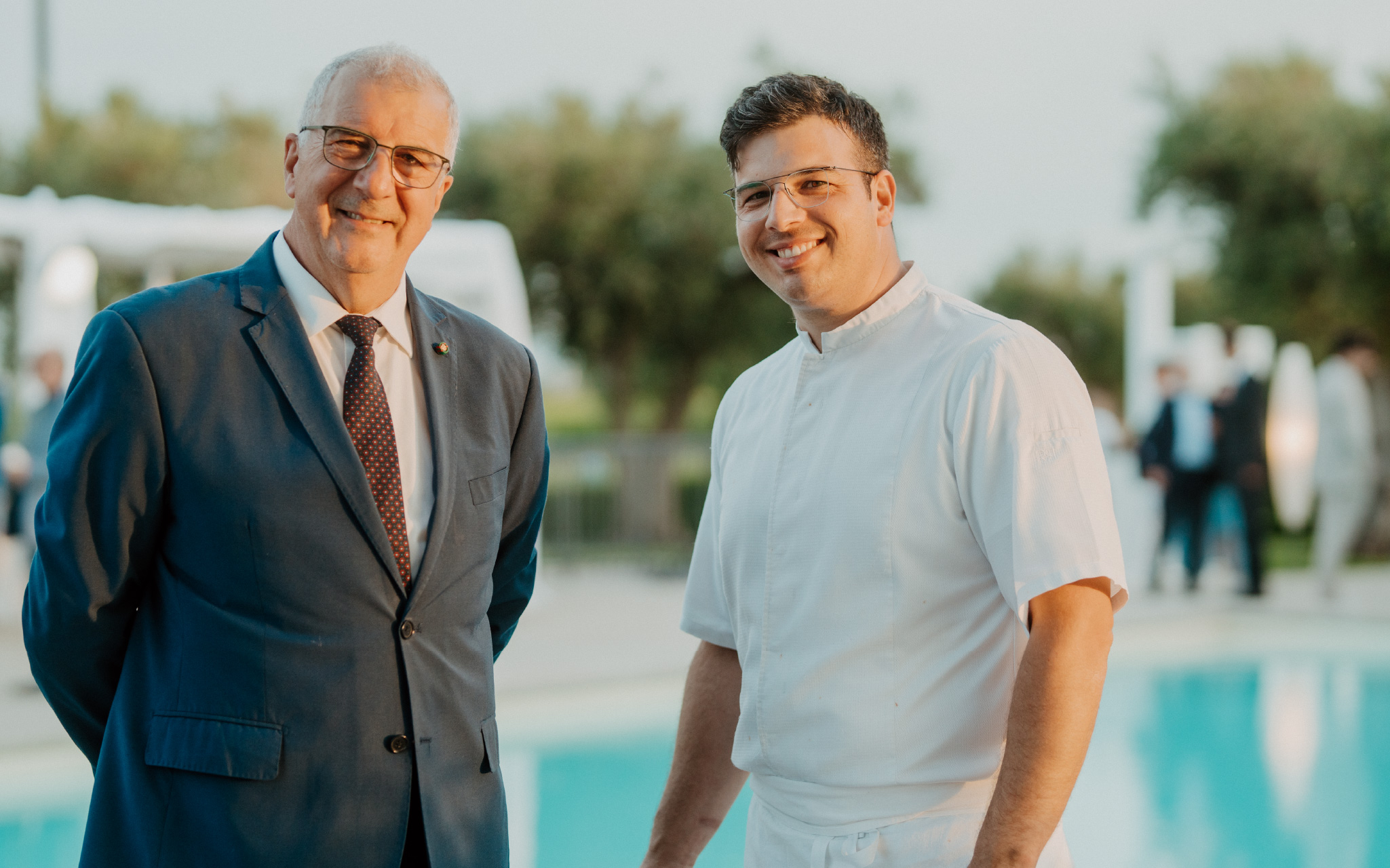 Peppino e Arcangelo Tinari Ristorante Albergo Villa Maiella Guardiagrele